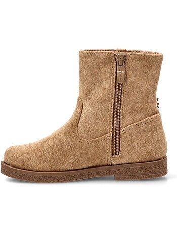 Botin campero niña suela plana - etika