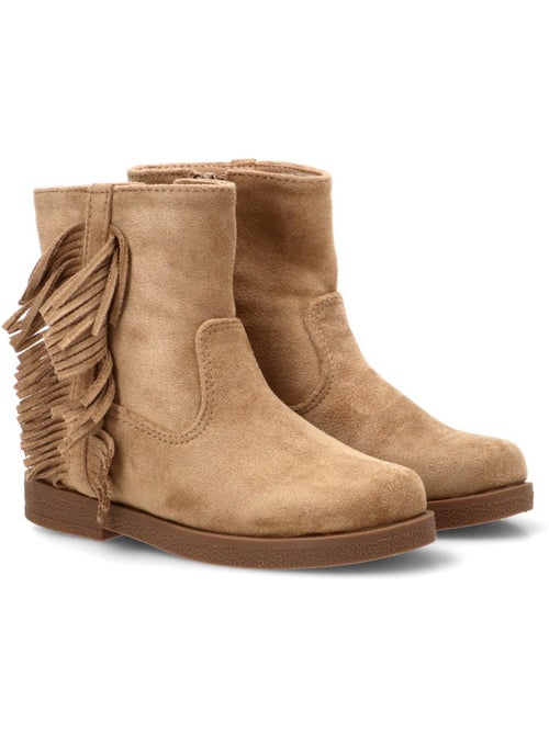 Botin campero niña suela plana - etika - Kiabi Botin campero niña suela plana - etika - Kiabi