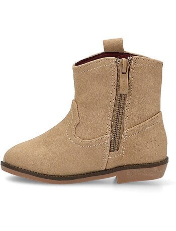 Botin Campero Niña Suela Plana - Etika