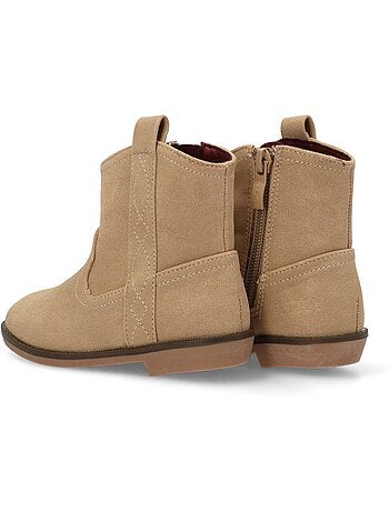 Botin Campero Niña Suela Plana - Etika