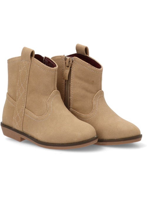 Botin Campero Niña Suela Plana - Etika - Kiabi