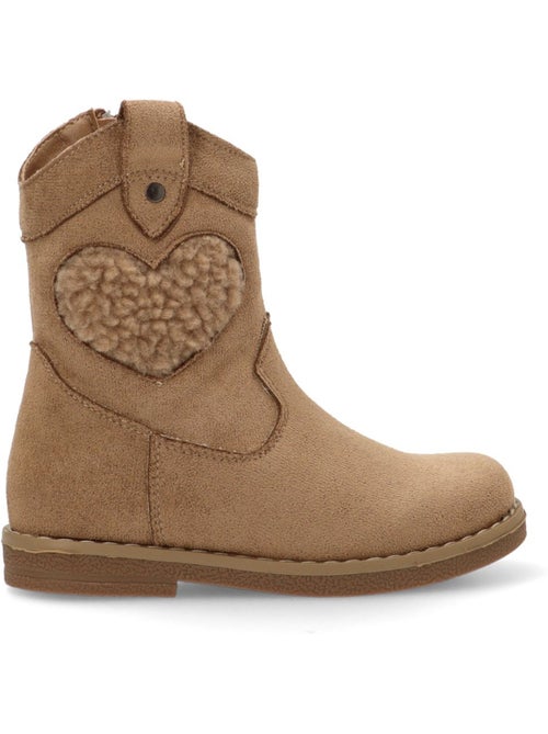 Botin Campero Niña Suela Plana - Etika - Kiabi