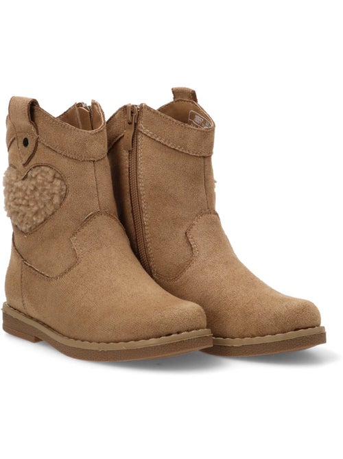 Botin Campero Niña Suela Plana - Etika - Kiabi