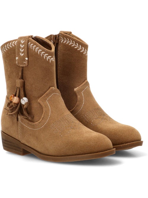 Botin campero niña tacón medio - etika - Kiabi Botin campero niña tacón medio - etika - Kiabi