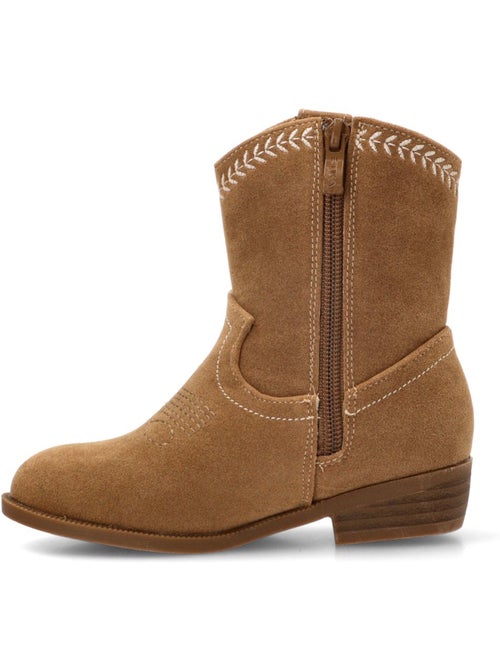 Botin campero niña tacón medio - etika - Kiabi Botin campero niña tacón medio - etika - Kiabi