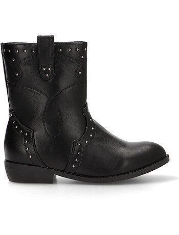 Botin Campero Niña Tacón Medio - Etika