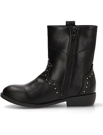 Botin Campero Niña Tacón Medio - Etika