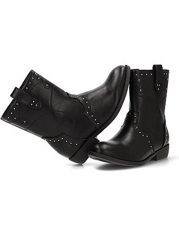 Botin Campero Niña Tacón Medio - Etika