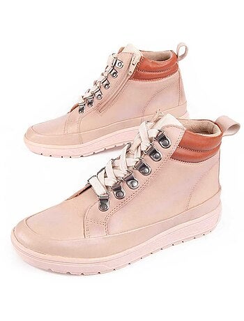 Botin Casual Cuero Purapiel