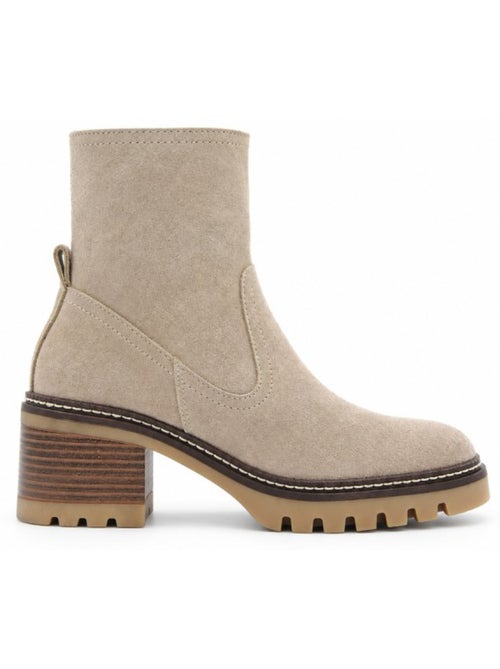 Botin casual cuero purapiel - Kiabi Botin casual cuero purapiel - Kiabi