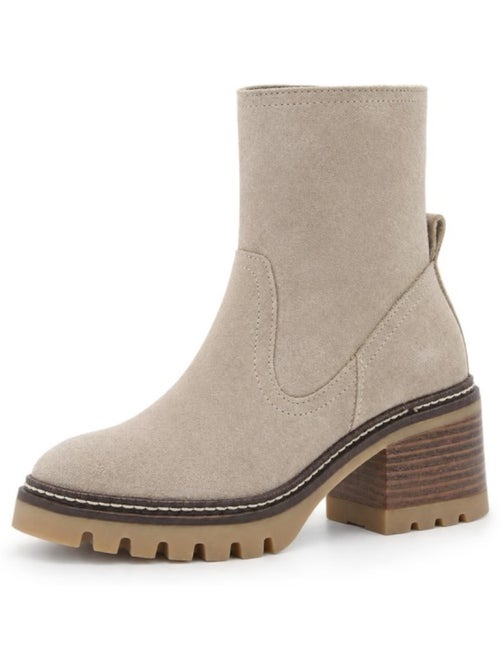 Botin casual cuero purapiel - Kiabi Botin casual cuero purapiel - Kiabi