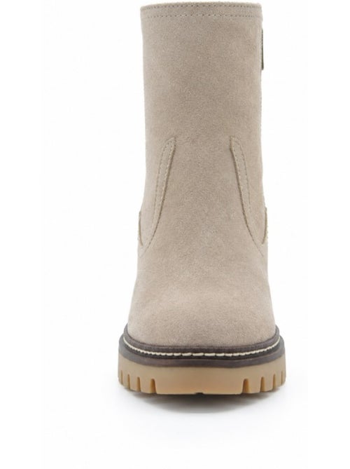 Botin casual cuero purapiel - Kiabi Botin casual cuero purapiel - Kiabi