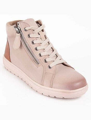 Botin Casual Cuero Purapiel