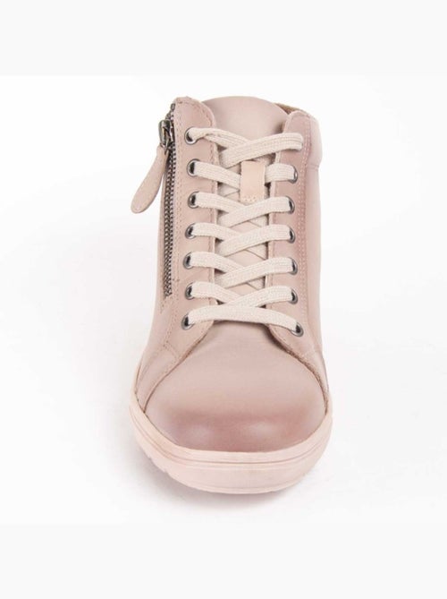 Botin Casual Cuero Purapiel - Kiabi