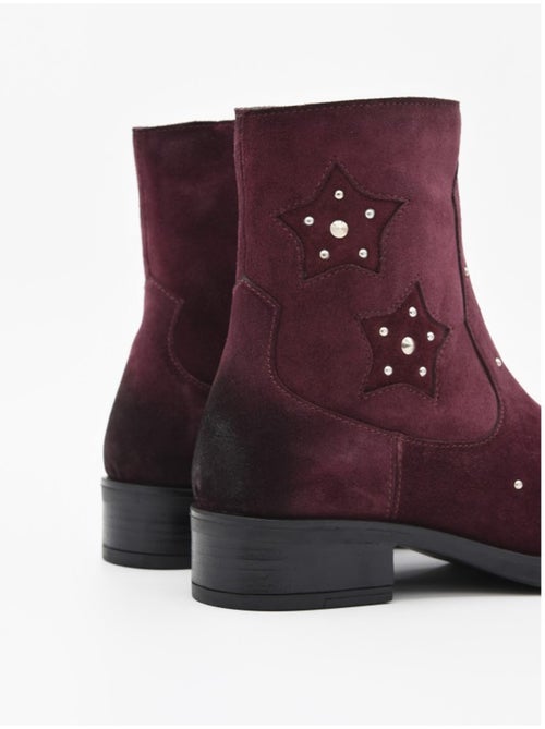 Botin Casual Cuero Purapiel - Kiabi
