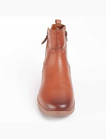 Botin Casual Cuero Purapiel