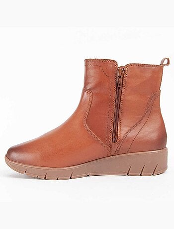 Botin Casual Cuero Purapiel