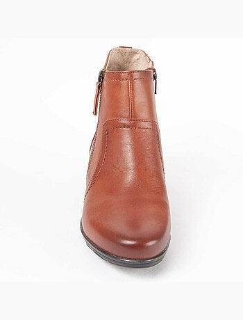 Botin Casual Cuero Purapiel