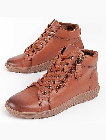 Botin Casual Cuero Purapiel
