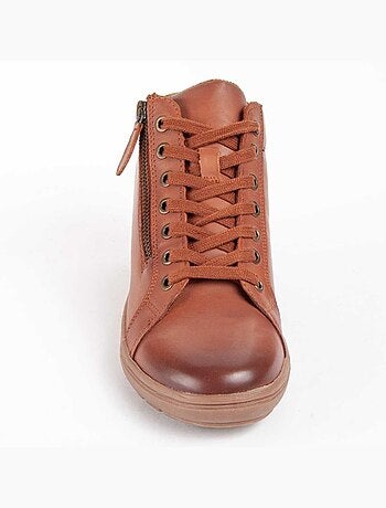 Botin Casual Cuero Purapiel