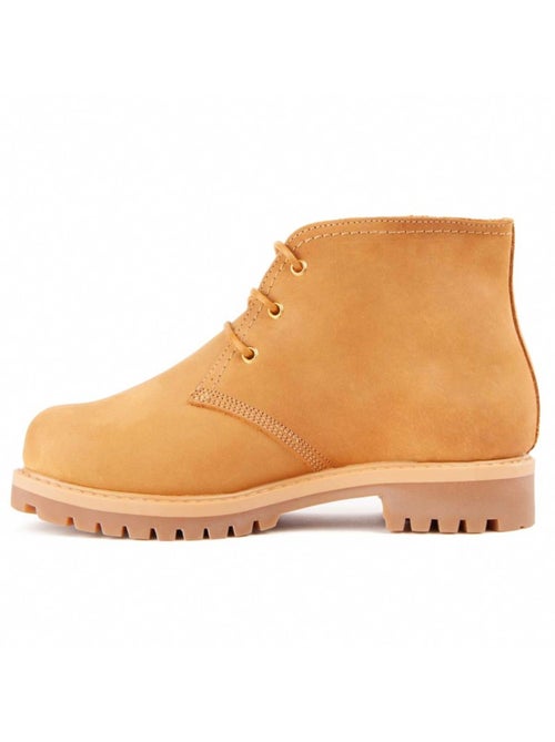 Botin Casual Cuero Purapiel - Kiabi