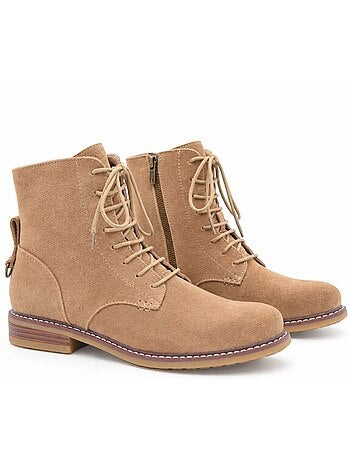 Botin casual cuero purapiel