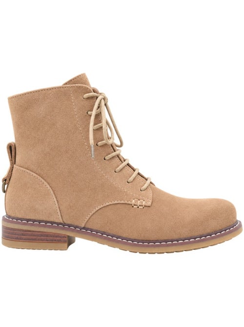 Botin casual cuero purapiel - Kiabi Botin casual cuero purapiel - Kiabi