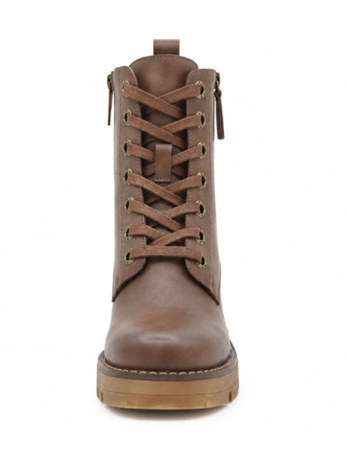 Botin casual cuero purapiel - Kiabi