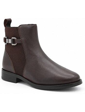Botin casual cuero purapiel