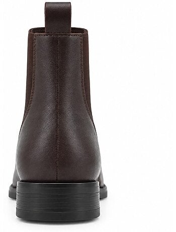 Botin casual cuero purapiel