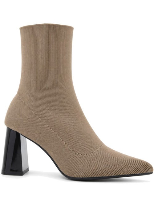 Botin casual cuero purapiel - Kiabi