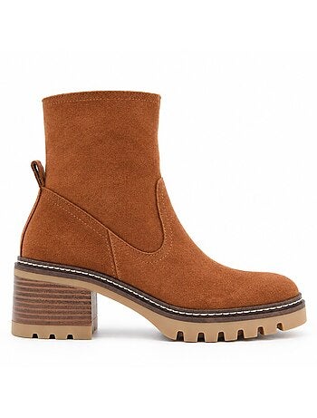 Botin casual cuero purapiel