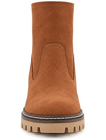 Botin casual cuero purapiel