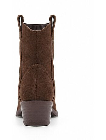 Botin casual cuero purapiel