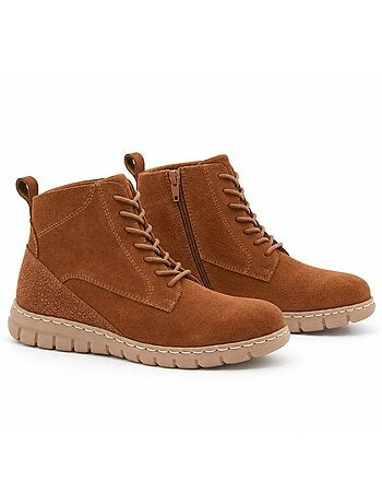 Botin casual cuero purapiel