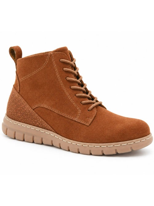 Botin casual cuero purapiel - Kiabi Botin casual cuero purapiel - Kiabi