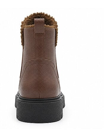 Botin casual cuero purapiel