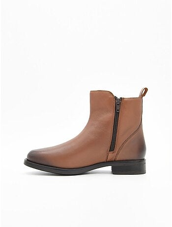Botin casual cuero purapiel