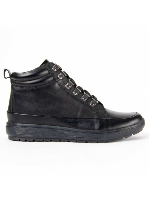 Botin Casual Cuero Purapiel - Kiabi