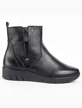 Botin Casual Cuero Purapiel