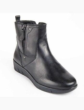 Botin Casual Cuero Purapiel