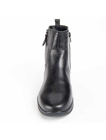 Botin Casual Cuero Purapiel