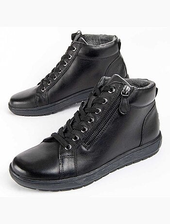 Botin Casual Cuero Purapiel