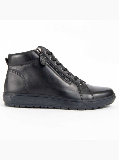 Botin Casual Cuero Purapiel - Kiabi