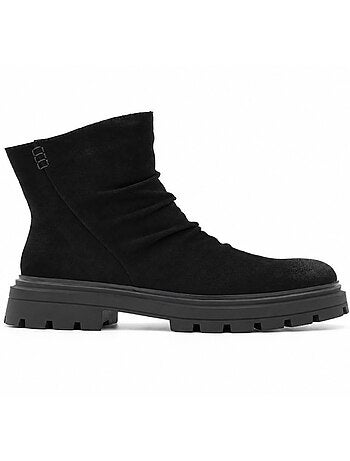 Botin casual cuero purapiel