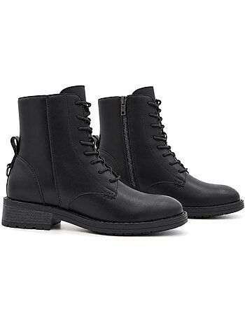 Botin casual cuero purapiel