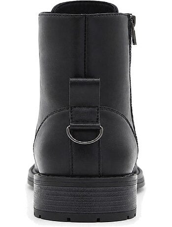 Botin casual cuero purapiel