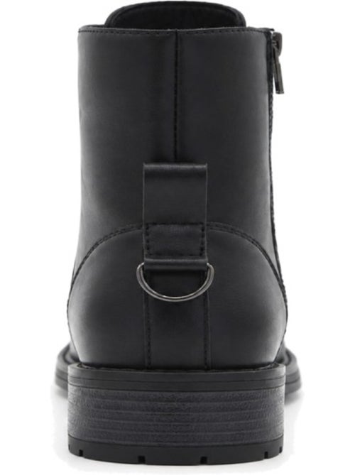 Botin casual cuero purapiel - Kiabi