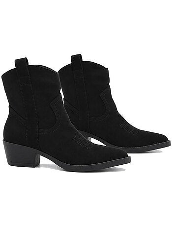 Botin casual cuero purapiel