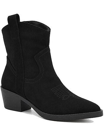 Botin casual cuero purapiel
